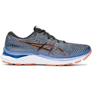 Men's Asics GEL-Cumulus 24, Black/Shocking Orange, 9.5 4E Extra Wide