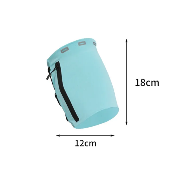 1940 Running Mobile Phone Arm Bag Elastic Sports Wrist Bag, Colour: Grey (no Logo)