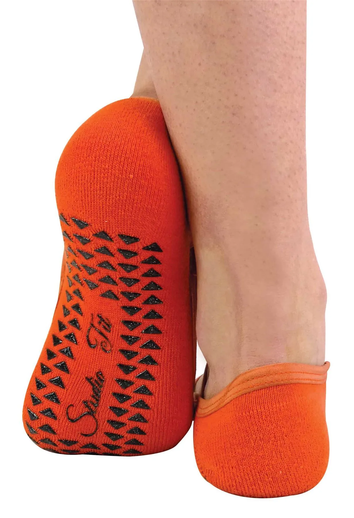 2 Pairs Yoga Socks - 1576 (Orange)