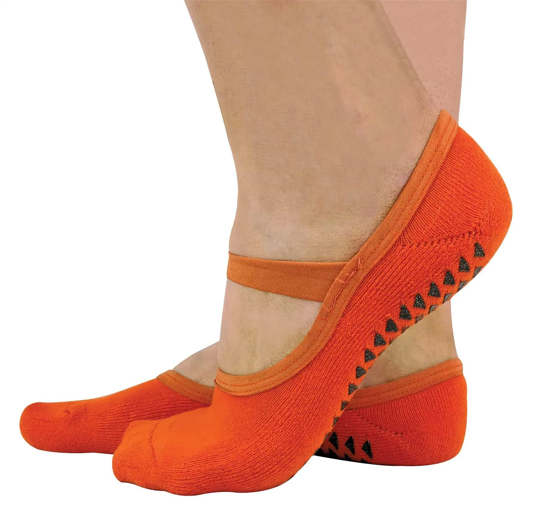 2 Pairs Yoga Socks - 1576 (Orange)