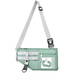 2502 Multi-pocket Large-capacity Sports Single-shoulder Bags(Green)