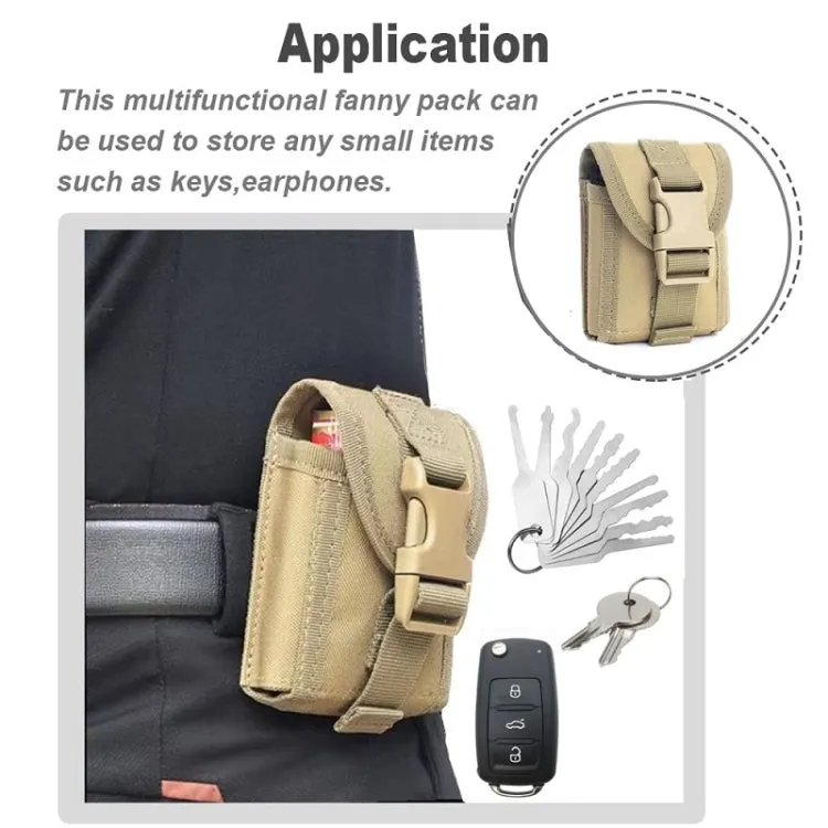 3 inches Sports Outdoor Multifunctional Cigarette Pack(Military Color)