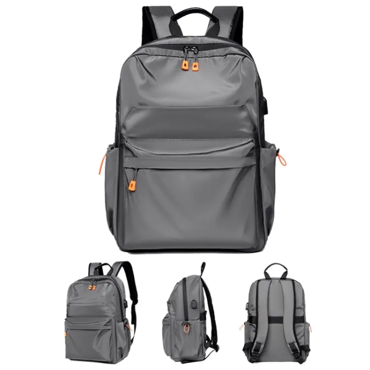 310 Men Business Casual Computer Backpack(Gray)