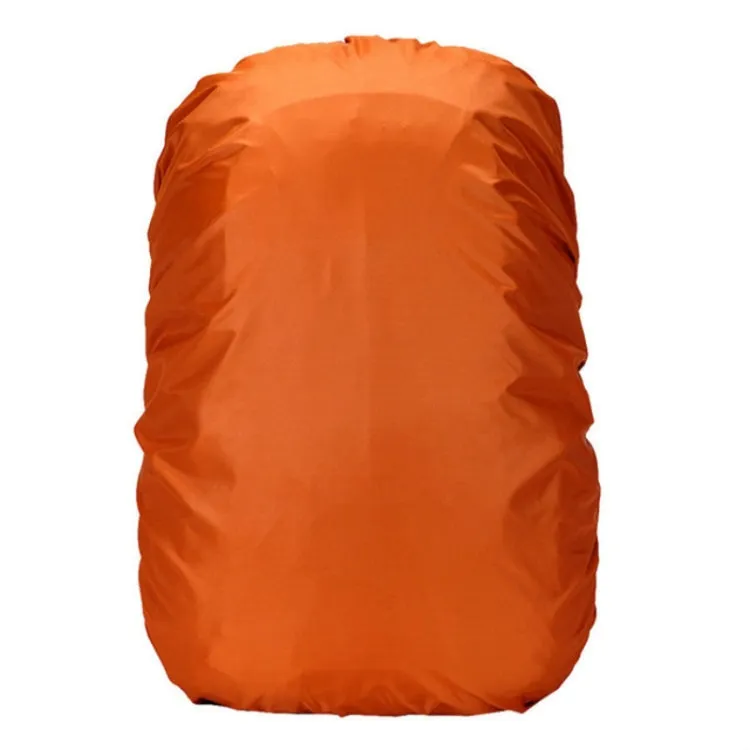 35L Adjustable Waterproof Dustproof Backpack  Rain Cover Portable Ultralight Protective Cover(Orange)