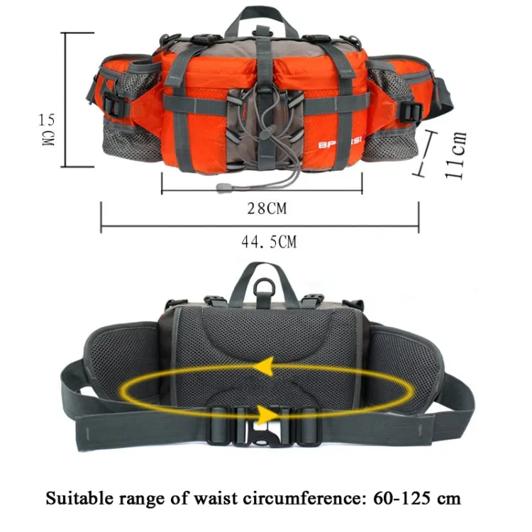 5L Outdoor Sports Multifunctional Cycling Hiking Waist Bag Waterproof Large-Capacity Kettle Bag, Size: 28.5 x 15 x 13cm(Peacock Green)