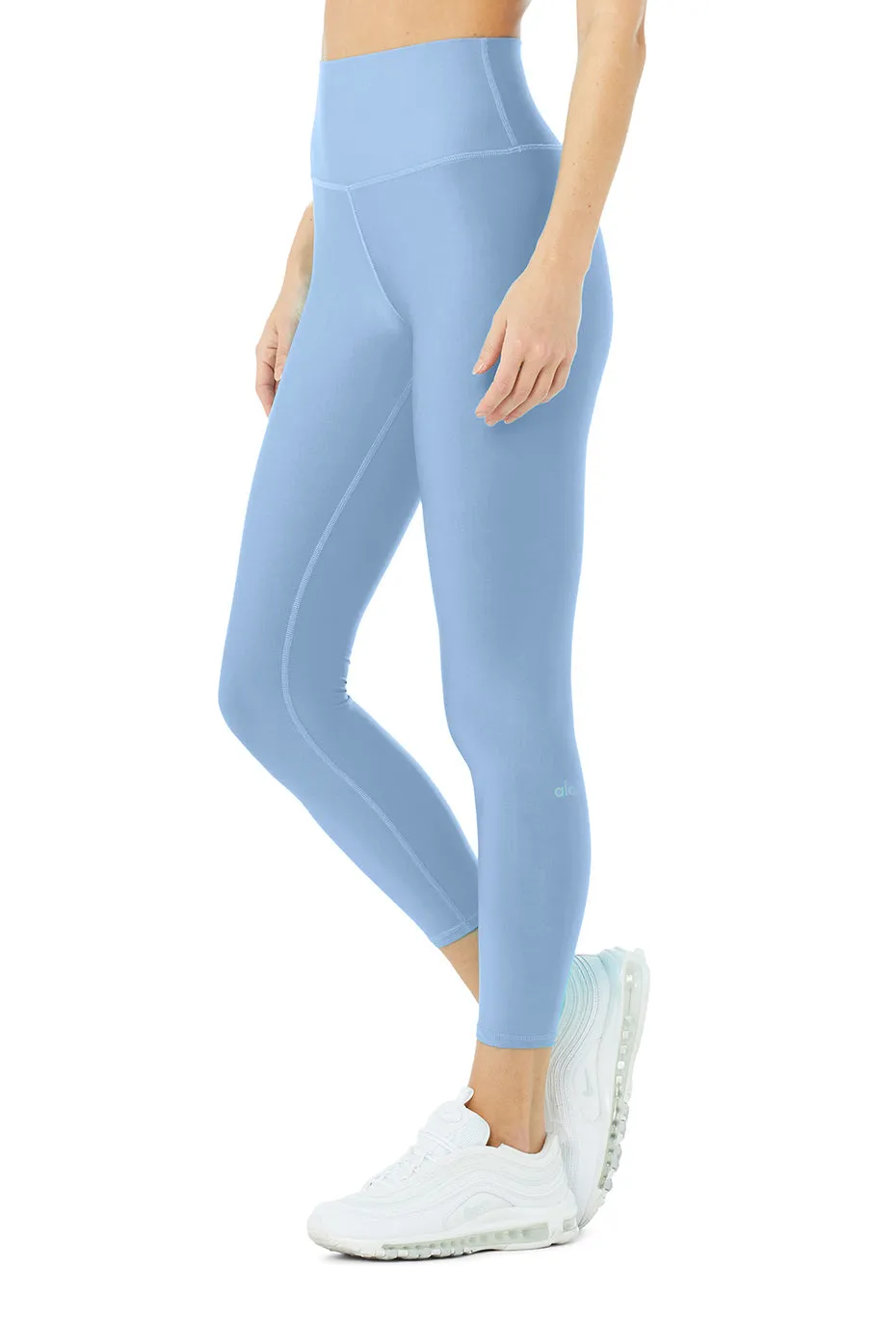 7/8 High-Waist Airlift Legging - Blue Skies