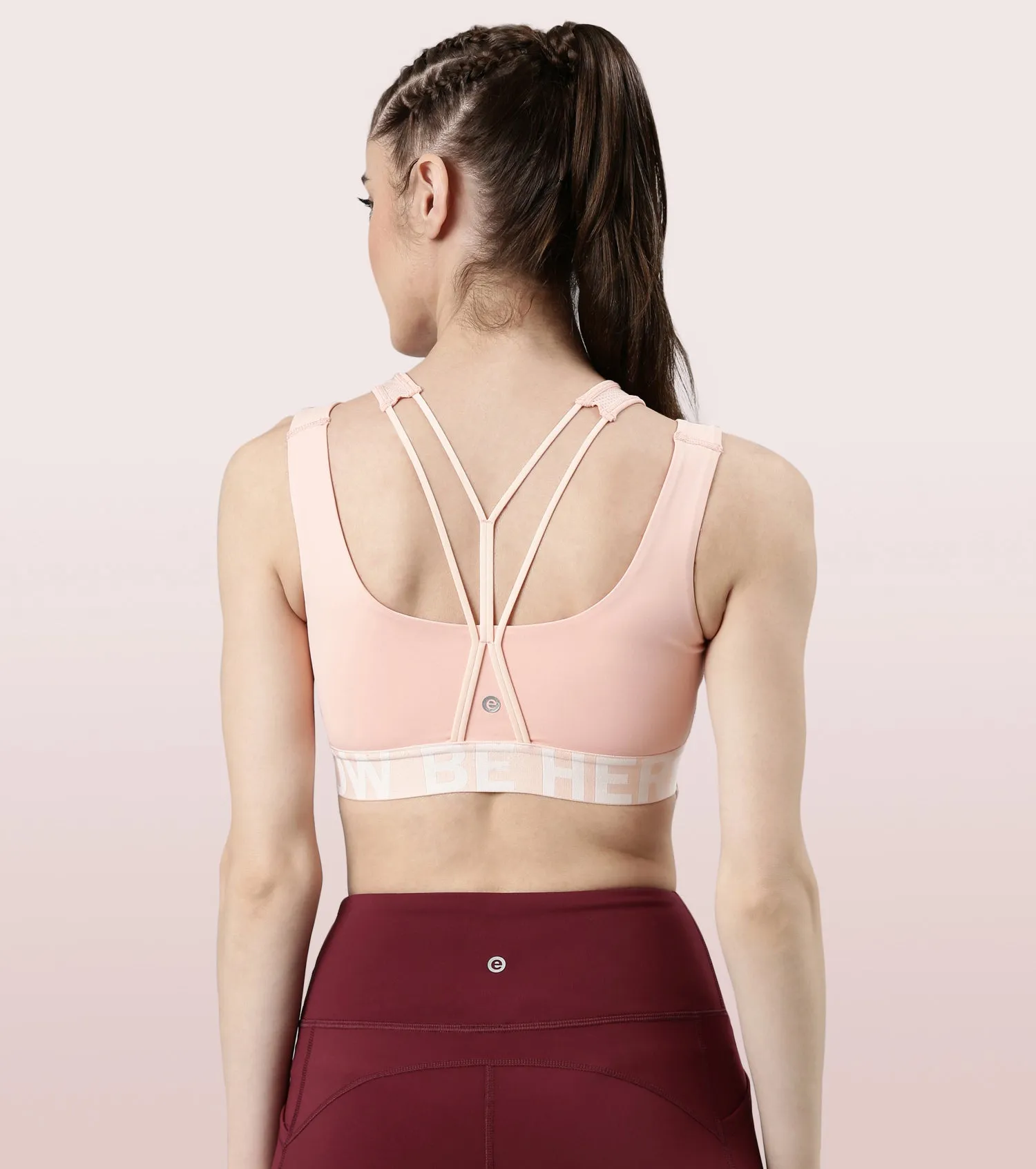 Active Energy Sports Bra | Dry Fit High Impact Longline Sports Bra