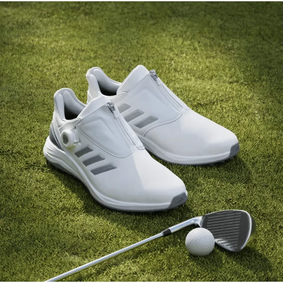 Adidas SolarMotion Boa Wide 24 Mens Golf Shoe - White