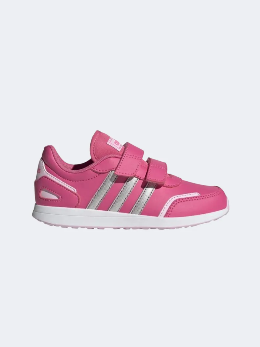 Adidas Vs Switch 3 Ps-Girls Sportswear Shoes Magenta/ Silver