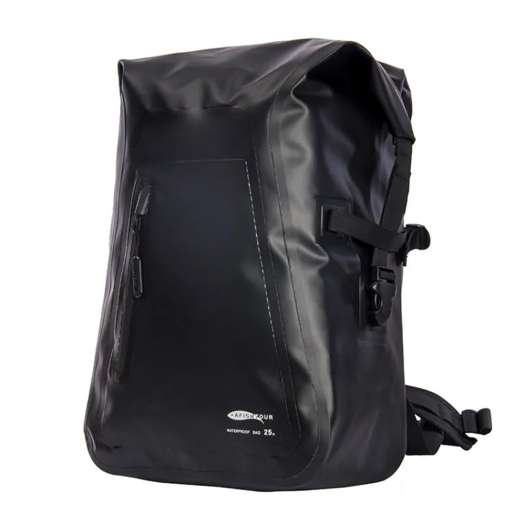 AFISHTOUR FM2040 25L Outdoor Sports Waterproof Bag Multi-Function Storage Backpack(Black)