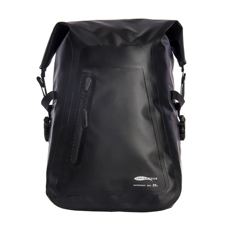 AFISHTOUR FM2040 25L Outdoor Sports Waterproof Bag Multi-Function Storage Backpack(Black)