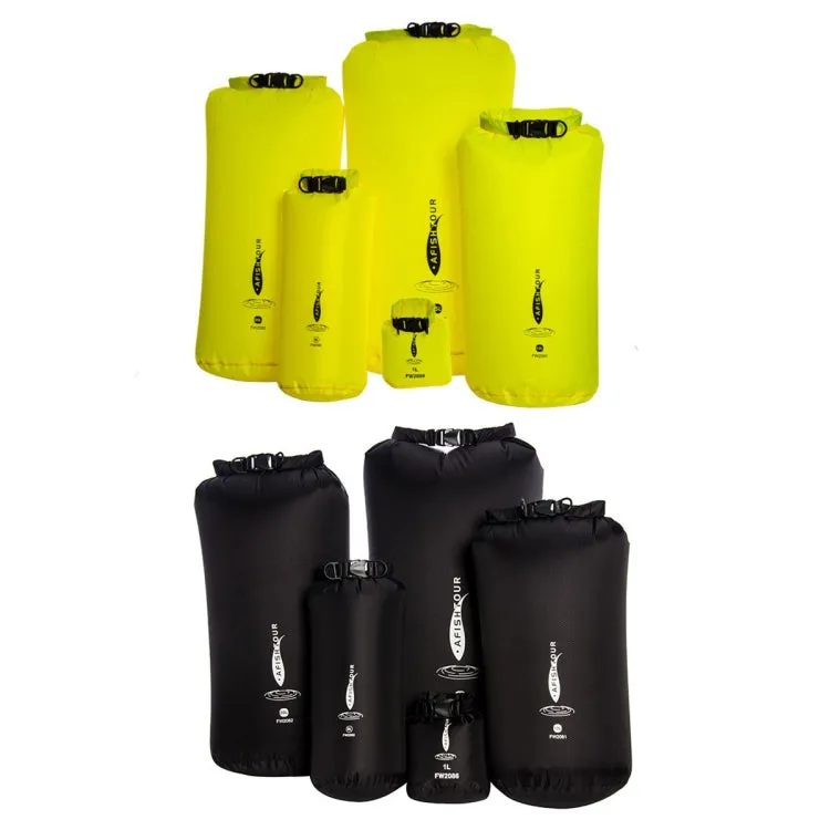 AFISHTOUR Outdoor Bunch Storage Bag Multi-Function Light Thin Waterproof Storage Bag, Size: 35L(Yellow)