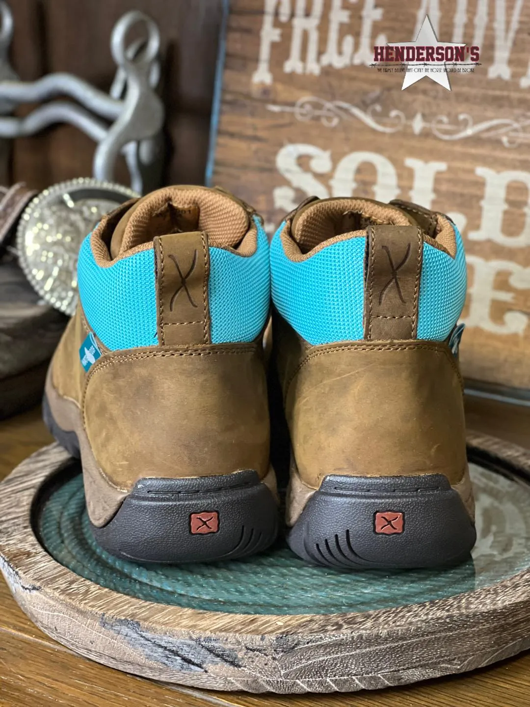 All Around Work Boots by Twisted X ~ Turquoise