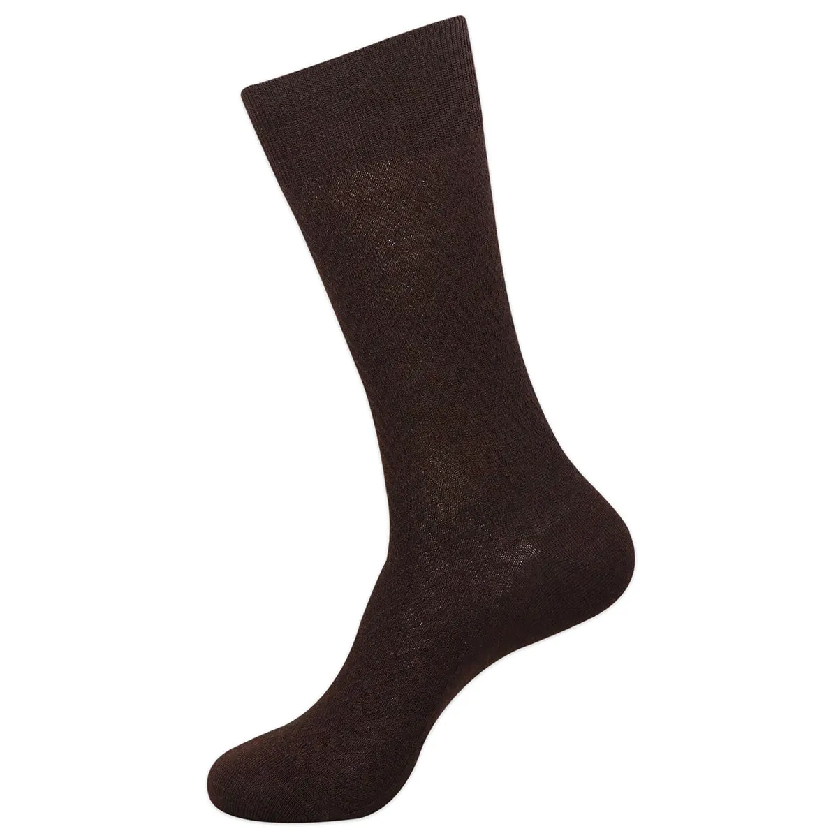 Balenzia Men's Woollen Crew/Calf length Socks(Free Size) Black,Dark Grey,Navy, Brown-(Pack of 3 Pairs/1U)