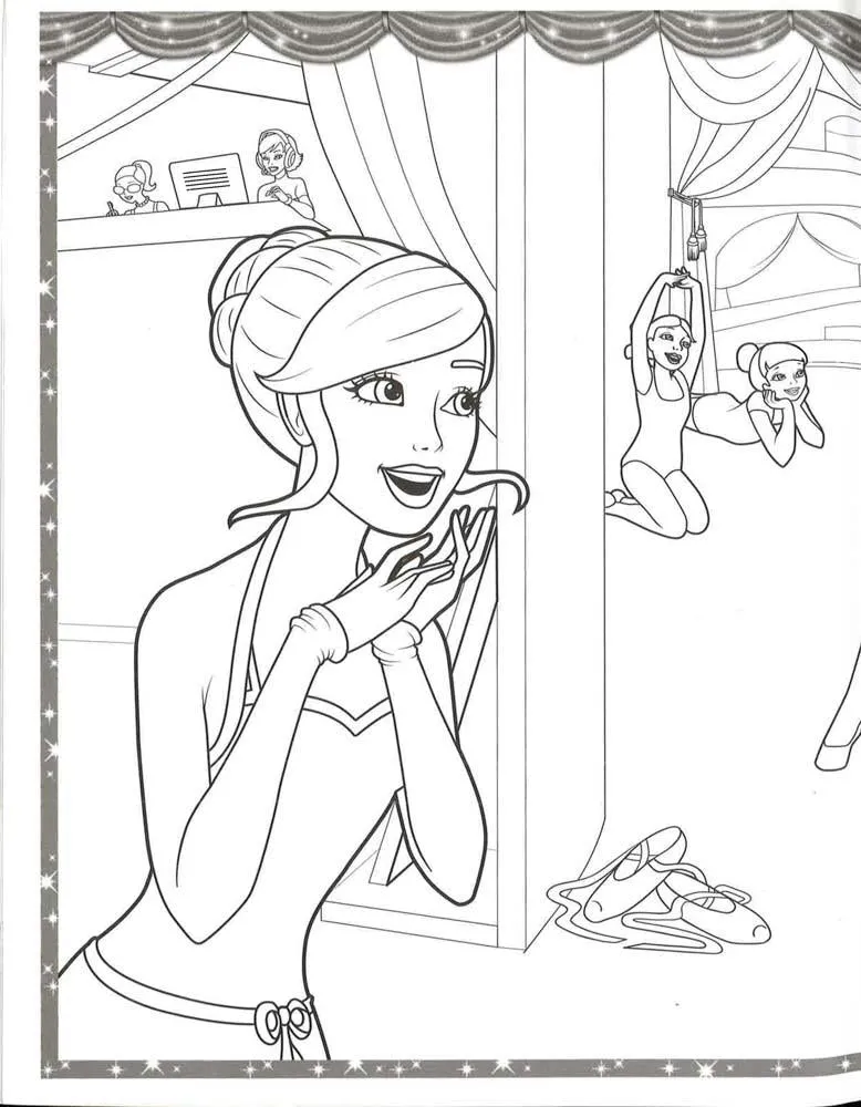 Barbie: Pink Shoes Deluxe Colouring Book