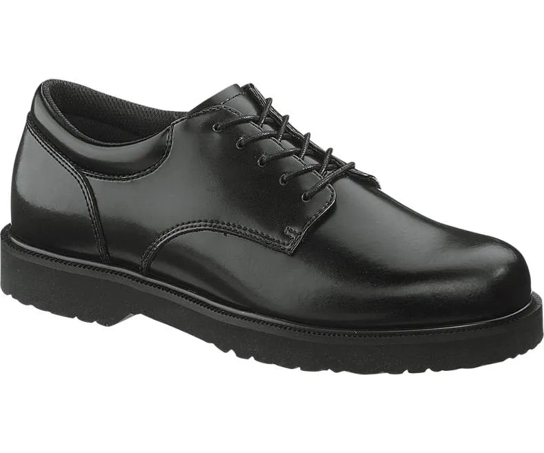 Bates E22233 Men's High Shine Duty Oxfords - Black