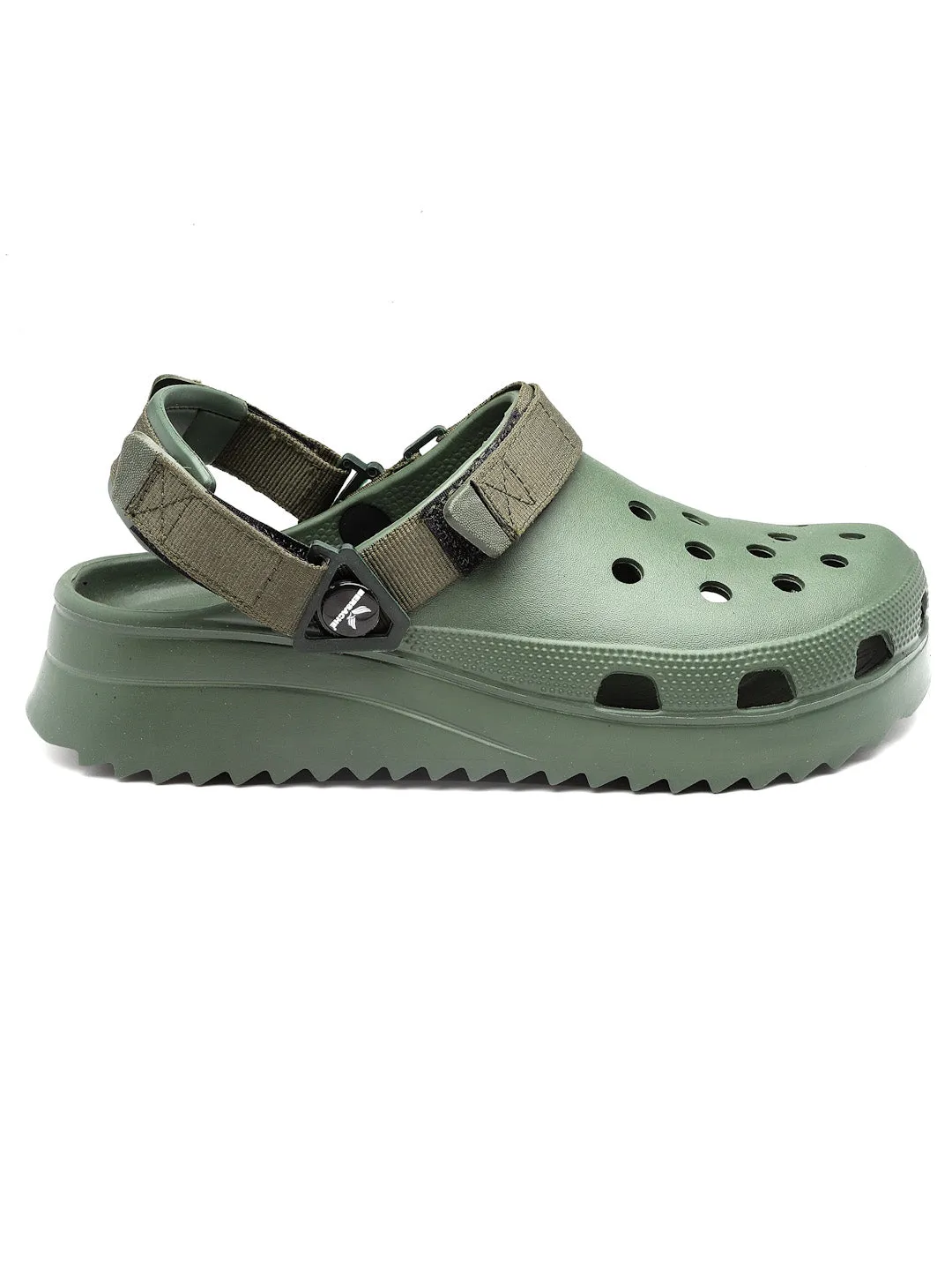 Bersache Extra Soft Classic Casual with  Regular wear with Ultra Soft & Flexibility Technology Clog's for Men's & Boy's (6139-Green)