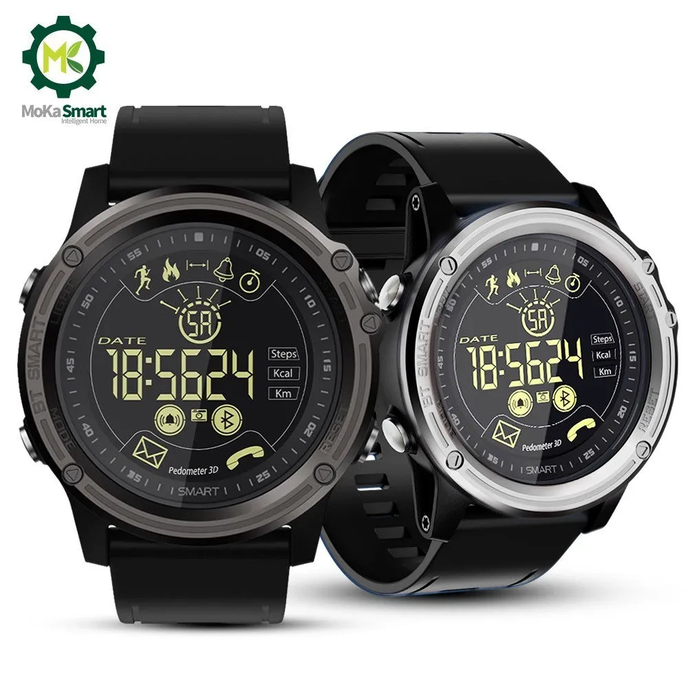 Bluetooth Smart Watch Waterproof Digital Sports Watche for IOS & Android