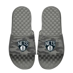 Brooklyn Nets Urban Camo Slides