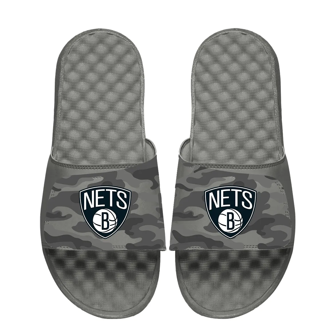 Brooklyn Nets Urban Camo Slides