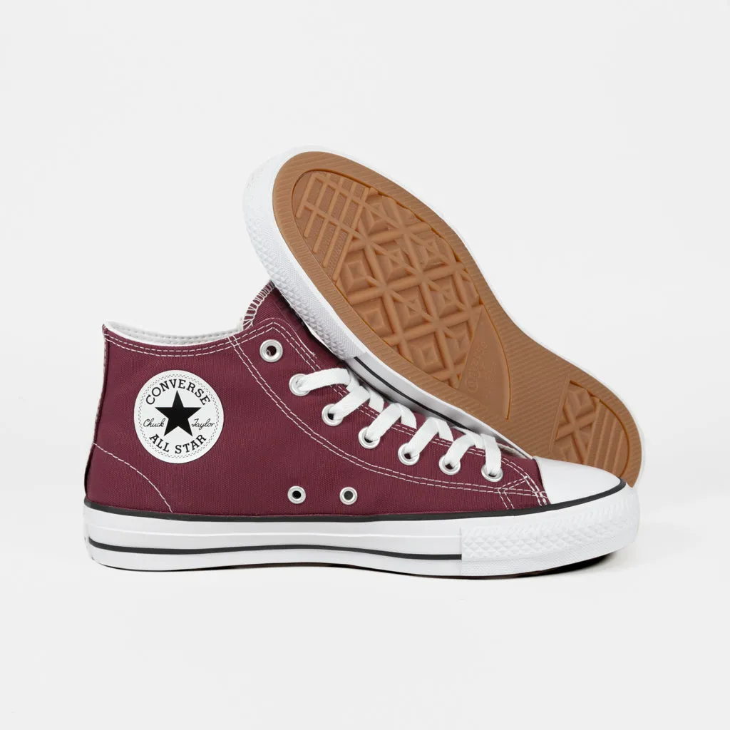 Converse Cons - CTAS Mid Pro Shoes - Cherry Vision / White / White