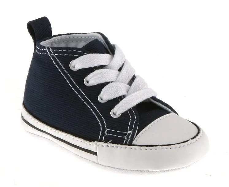 Converse First Star 88865 Crib Trainers - Navy