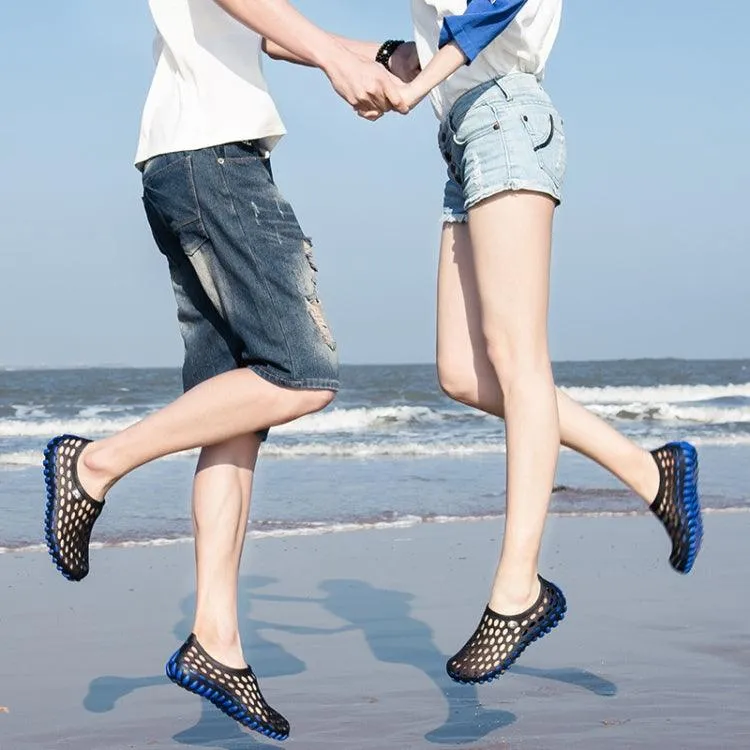 Couples' Breathable PVC   EVA Wading Beach Slippers with Anti-Slip Design