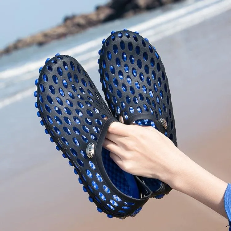 Couples' Breathable PVC   EVA Wading Beach Slippers with Anti-Slip Design