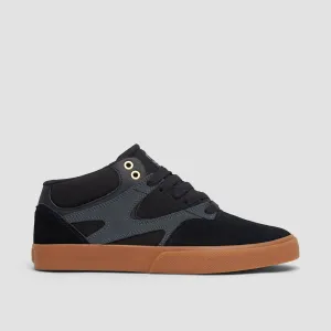 DC Kalis Vulc Mid S Shoes - Black/Gum