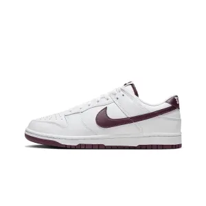 Dunk Low Retro White Night Maroon