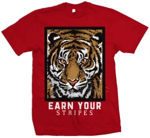 Earn Your Stripes - Red T-Shirt