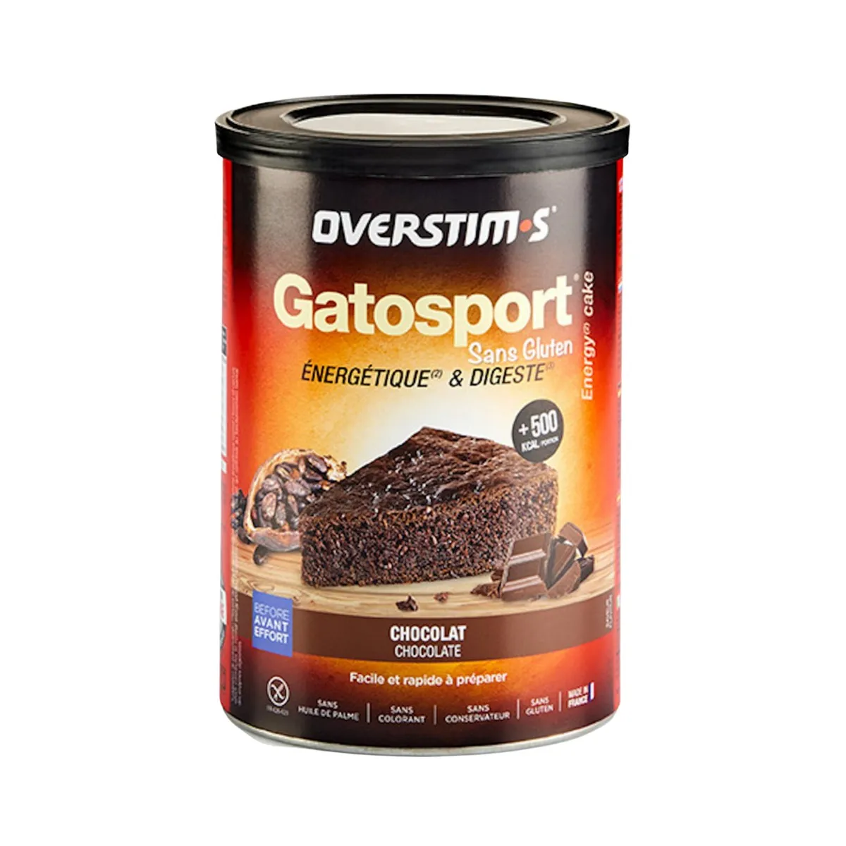 Energy Cake Mix Overstims Chocolate Gluten Free 400g