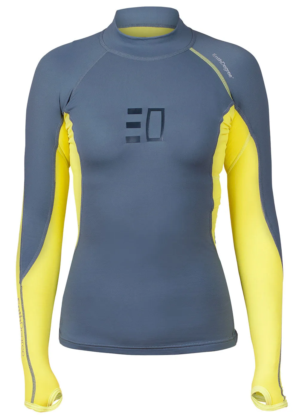 Enth Degree Womens Bombora Long Sleeve Polyfleece Rash Guard