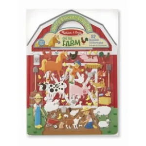 Farm Reusable Puffy Sticker Play Set