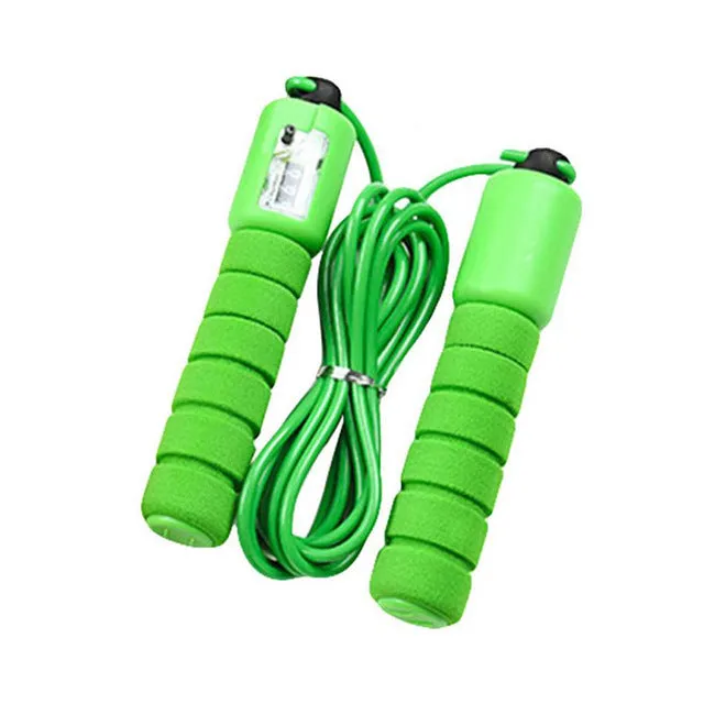 Fast Speed Counting Jump Handle Skipping Sports Fitness Aerobic Jumping Exercise Non-Slip Handle Lose Weight Jump Rope