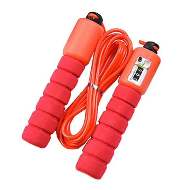 Fast Speed Counting Jump Handle Skipping Sports Fitness Aerobic Jumping Exercise Non-Slip Handle Lose Weight Jump Rope