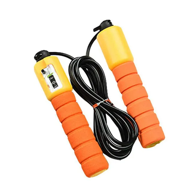 Fast Speed Counting Jump Handle Skipping Sports Fitness Aerobic Jumping Exercise Non-Slip Handle Lose Weight Jump Rope