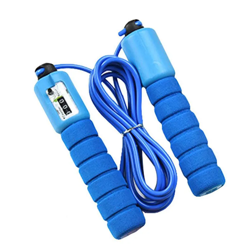 Fast Speed Counting Jump Handle Skipping Sports Fitness Aerobic Jumping Exercise Non-Slip Handle Lose Weight Jump Rope