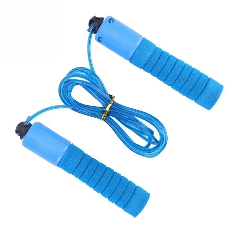 Fast Speed Counting Jump Handle Skipping Sports Fitness Aerobic Jumping Exercise Non-Slip Handle Lose Weight Jump Rope