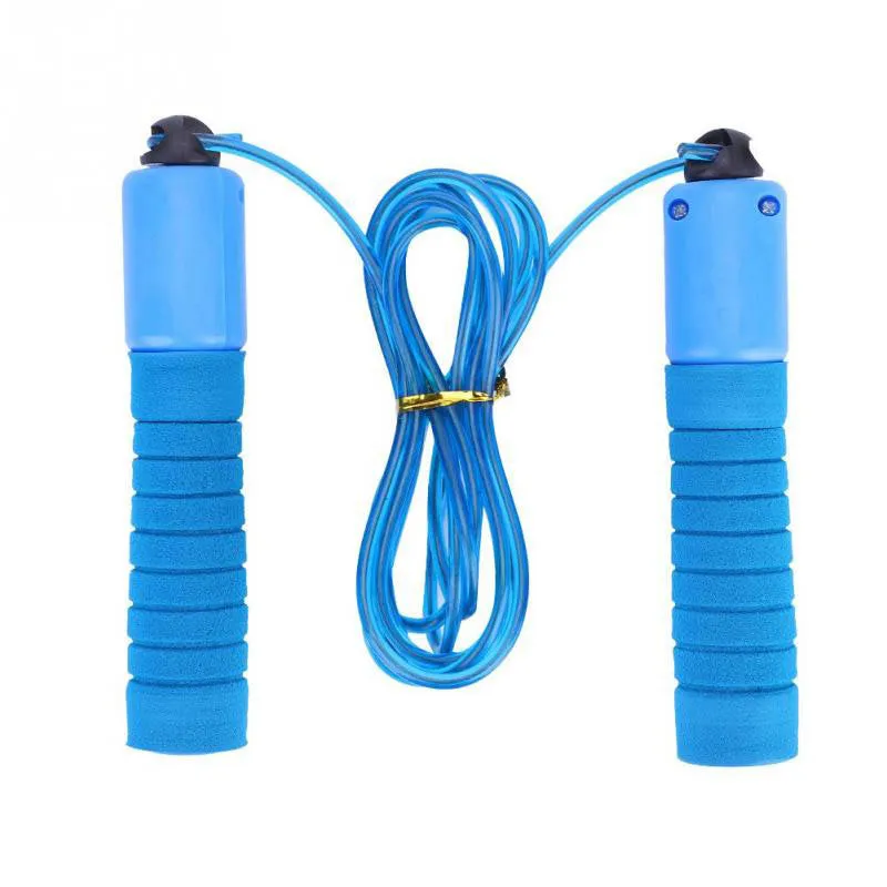 Fast Speed Counting Jump Handle Skipping Sports Fitness Aerobic Jumping Exercise Non-Slip Handle Lose Weight Jump Rope