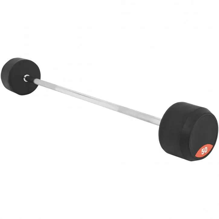 Fixed Rubber Barbell 50KG