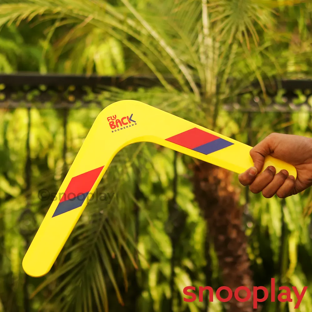 Flyback Boomerang (Outdoor Fun Activity) - Assorted Colours