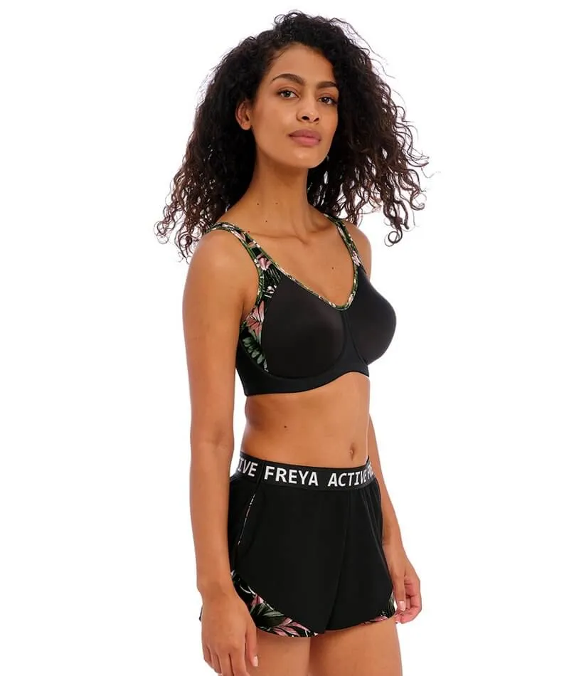 Freya Active Sonic Underwired Moulded Sports Bra - Jungle Black