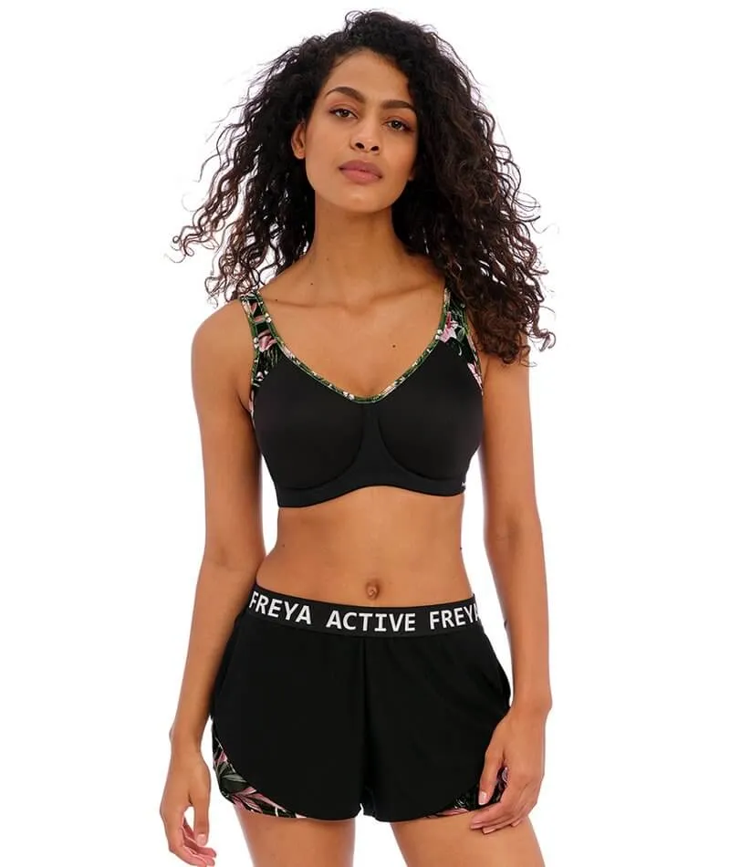 Freya Active Sonic Underwired Moulded Sports Bra - Jungle Black