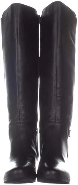 Giani Bernini Womens Catrinaa Leather Round Toe Knee High Fashion Boots, Sz 7