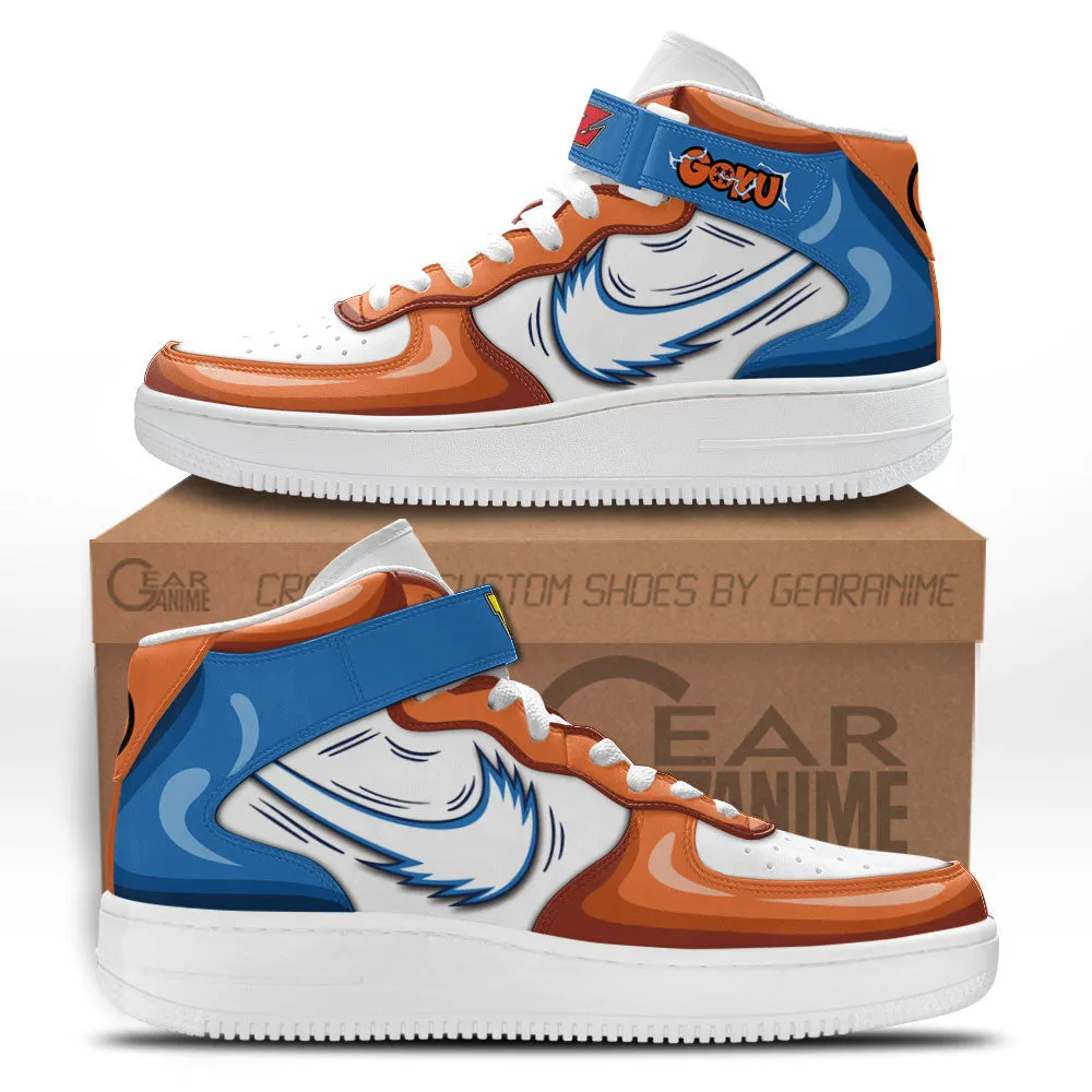 Goku Sneakers Air Mid Pokemon Dragon Ball Shoes