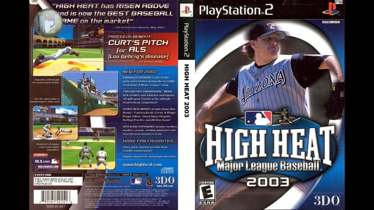 High Heat Major League Baseball 2003 - PS2