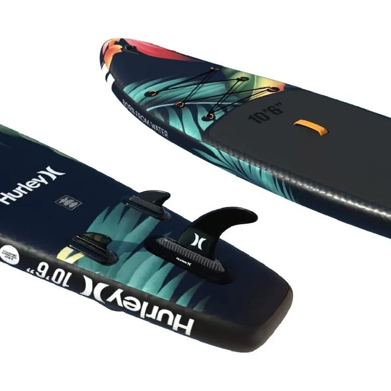 Hurley 10'6" PhantomTour Inflatable Paddle Board SUP - Paradise