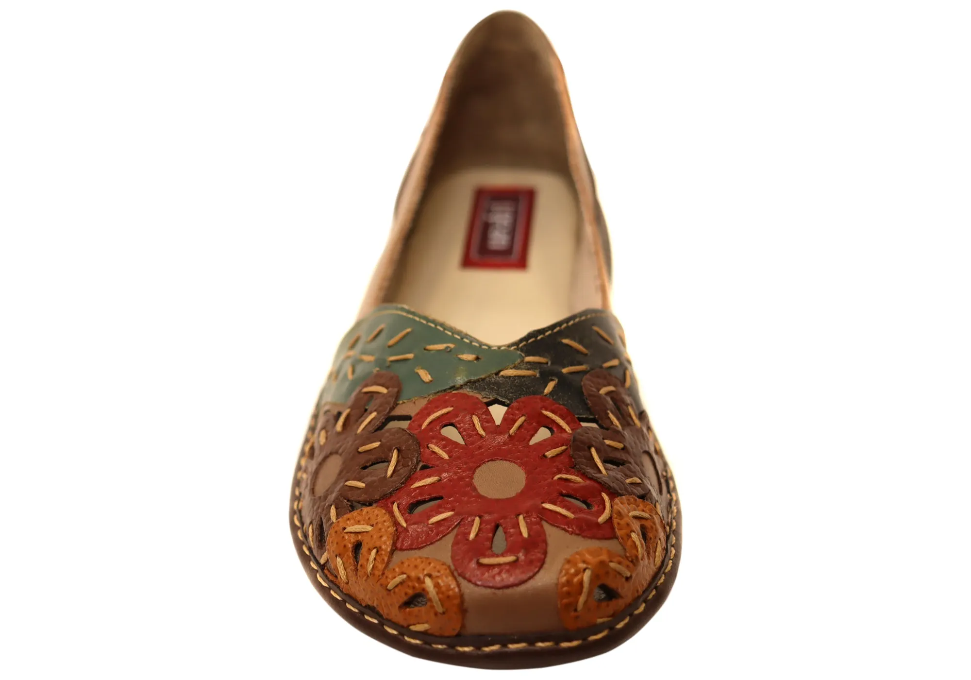 J Gean Lucia Womens Comfortable Leather Shoes Made In Brazil