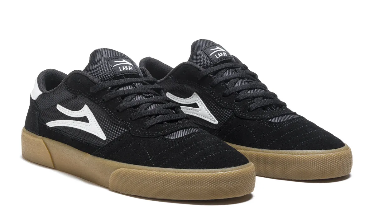 LAKAI - Cambridge Shoes [Black/Gum Suede]